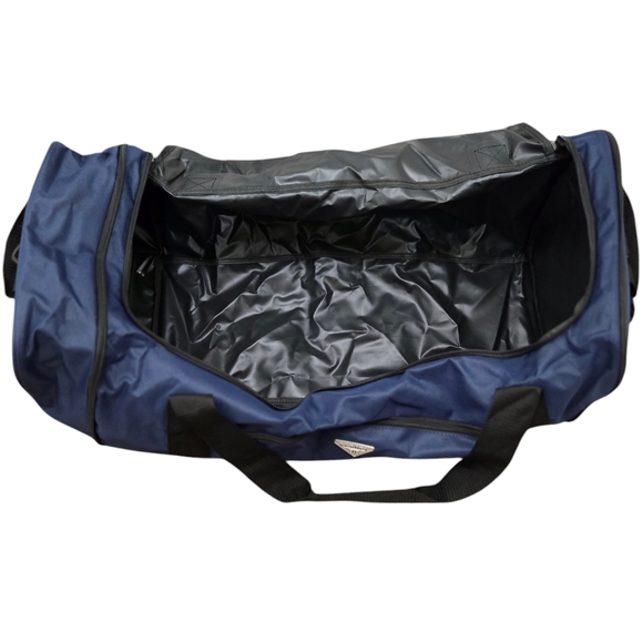 824H221 NWT Europa Ee 32" Collapsible Rolling Duffle Black - Picture 4 of 9